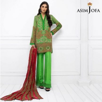 Asim Jofa LUXURY CHIFFON – 04A